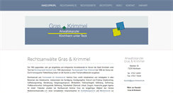 Desktop Screenshot of gras-krimmel.de