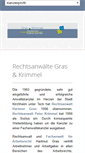 Mobile Screenshot of gras-krimmel.de